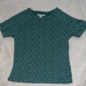 american eagle baby tee